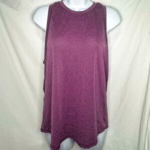 Purple Athletic Tank Medium